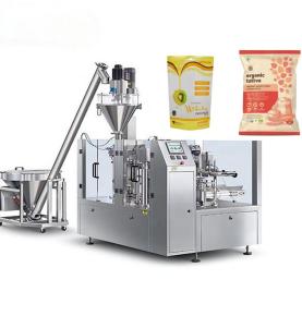 Rotary Premade Pouch Packing Machine for Flour (500g - 1kg)