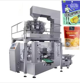 Rotary Premade Pouch Packing Machine for Puffed Food (Zipper Bag)