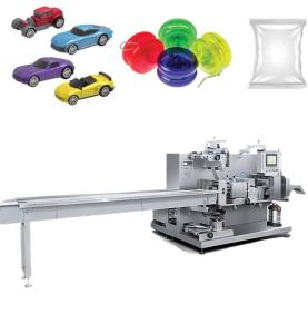 Automatic Flow Wrapper for Plastic Toys & Game Accessories